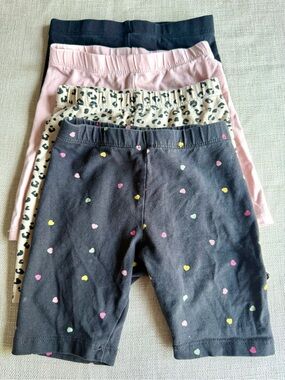 H&M Girls' Bike Shorts Pack of 4
